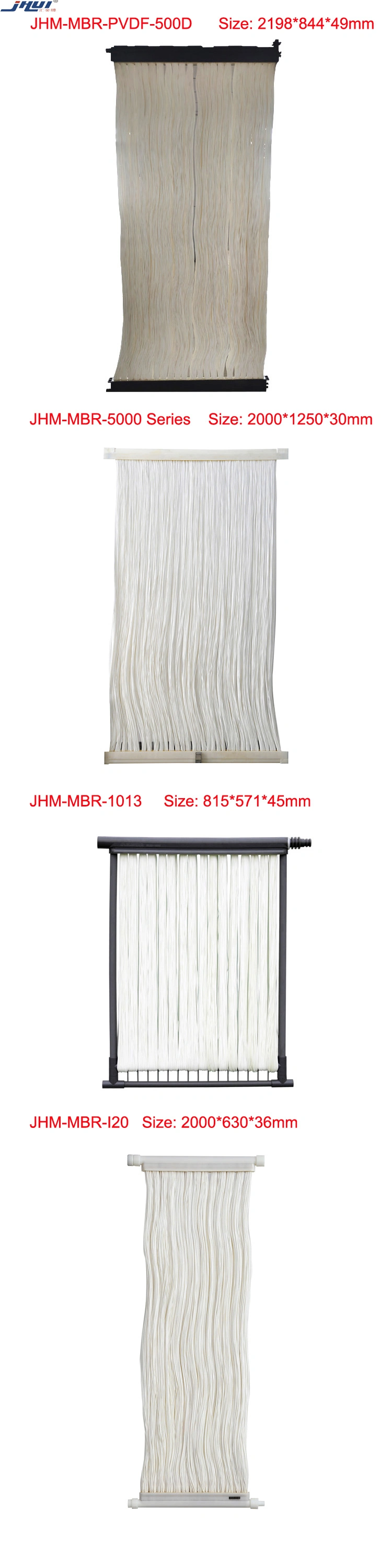 Jhm-Mbr-500d-PVDF Mbr for Municipal Wastewater Treatment