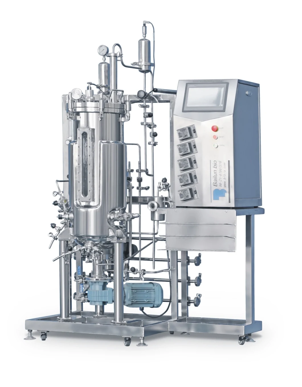 Dermizax Membrane Bioreactor for Hollow Fiber Bioreactor with Process Control in Glass Bioreactors