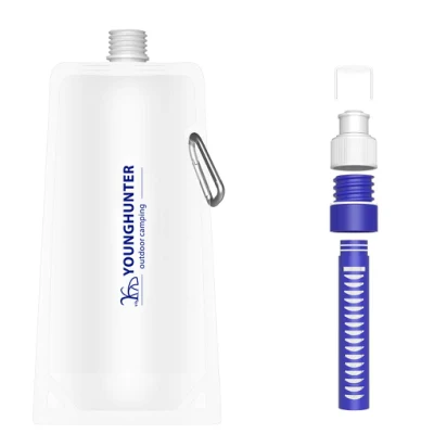 Price Cheap Portable Camping Water UF Membrane Filter Emergency Survival Kit PVC Bottle Bag Mini Outdoor Water Filter