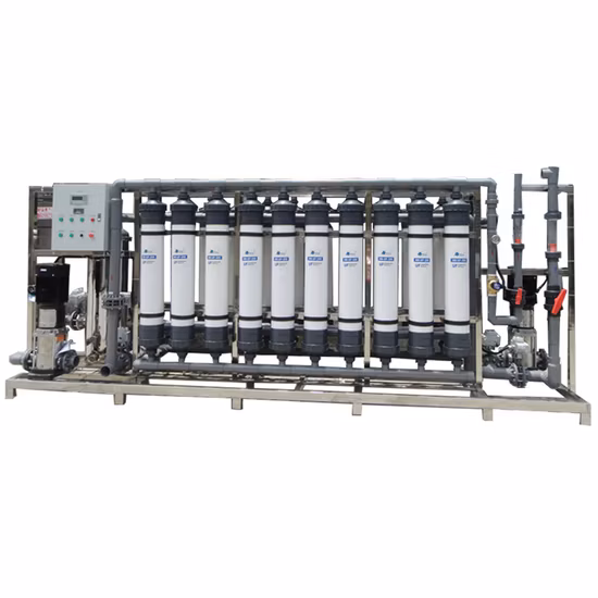 40tph Ultrafiltration Membrane UF System for Fruit / Vegetable Juice