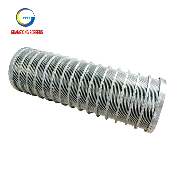 Gravity Separation Screen Wedge Wire Screen Water Filter