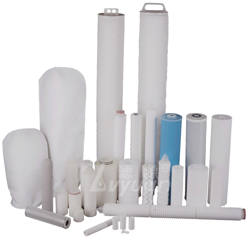 PVDF/PTFE/Pes/Nylon/PP Pleated Membrane Filter for Pre Filtration and Final Filtration