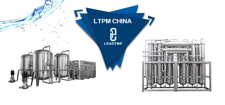 Multicolum Distillation Plant for Pharmaceuticals Drinking Water Treatment System