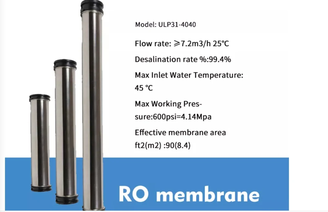 Factory Price 500 Lph 1000 Lph 2000lph UF Membrane Microfiltration Water Ultrafiltration System / Machine / Equipment / Unit