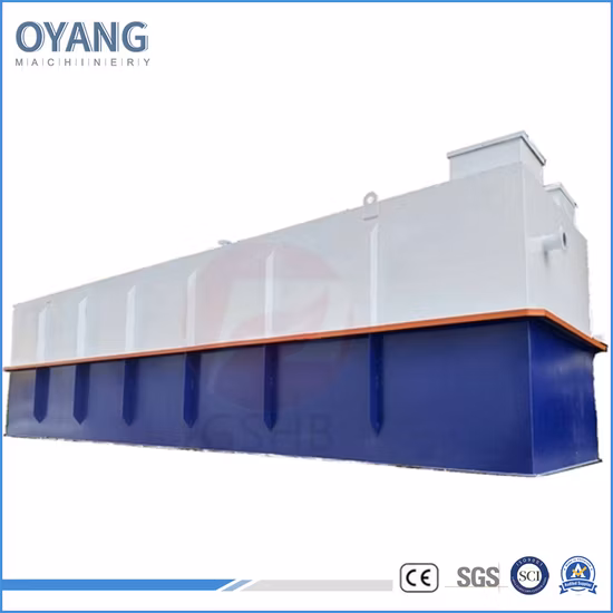 6kld Anaerobic Sewage Treatment Plant for Water Purification