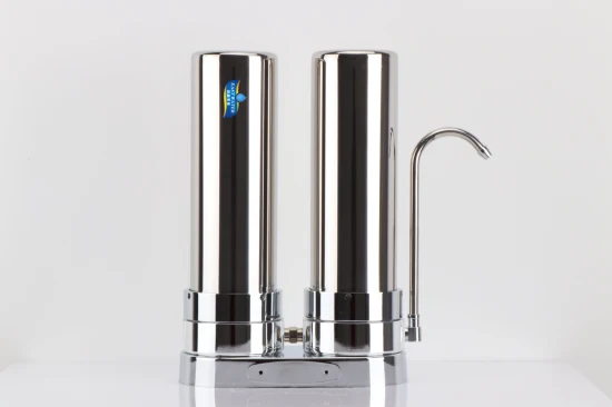 Gravity Stainless Steel Water Filter with Ceramic Filter Cartridge