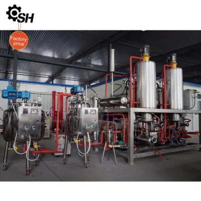 Membrane Evaporator Stainless Steel Molecular Distillation Turnkey Essential Oils