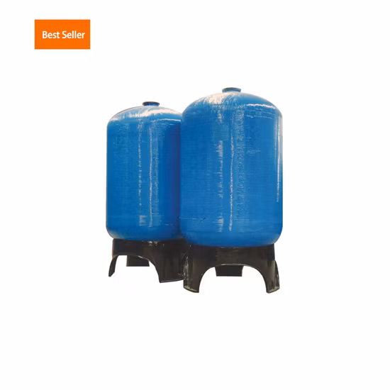 Water Treatment Vessel Water Softener FRP Tank Colorful 100psi 150psi Pressure FRP Vessel