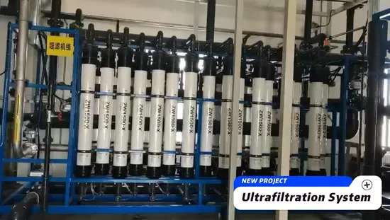Manufacturer UF Filter Membrane Drinking Water Purification Plant UF Water Filtration Machine System
