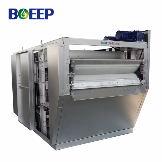 Municipal Slurry Dewatering High Belt Pressure Filter with Gravity Thickener