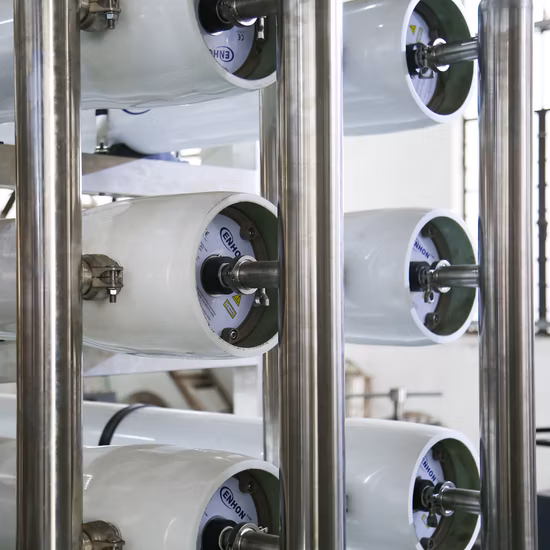 Ultrapure Water System Two Stage RO Water Plant for Drinking / Dialysis / Distill Water with Sand Carbon Cartridge&nbsp;